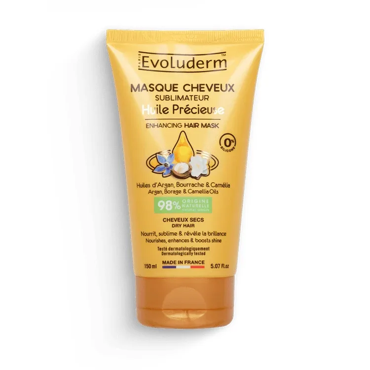 Masca reparatoare pentru par Huile Précieuse, 150ml, Evoluderm — preț și oferte