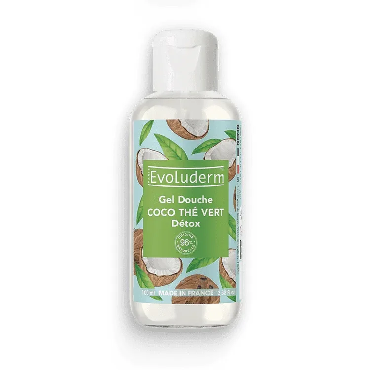 Gel de dus Pluie de Coco, 100ml, Evoluderm — preț și oferte
