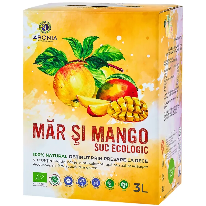 Suc Mar si Mango Ecologic, 3L, Aronia Charlottenburg — preț și oferte
