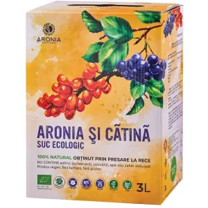 Suc de Aronia si Catina Ecologic, 3L, Aronia Charlottenburg