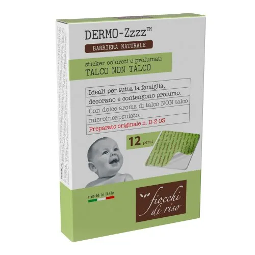 Stickere parfumate dermo-protectoare Dermo-Zzzz, 12 bucati, Fiocchi di Riso — preț și oferte