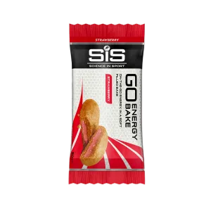 Prajitura energizanta cu capsuni Go Energy Bake, 50g, SiS