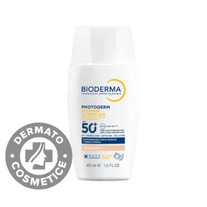 Ultra-Fluid colorat pentru protectie solara avansata protectie anti-poluare si anti-degradare celulara SPF50+ Fototip 01 Photoderm XDefense, 40ml, Bioderma