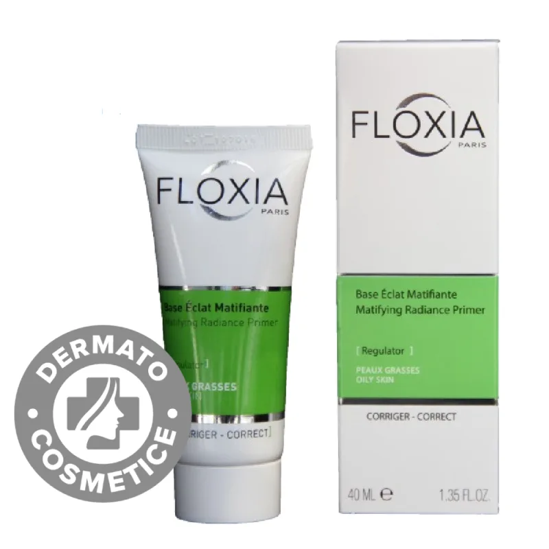 Primer matifiant cu efect de luminozitate, 40ml, Floxia — preț și oferte