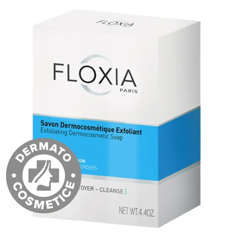 Sapun dermocosmetic exfoliant, 125g, Floxia — preț și oferte