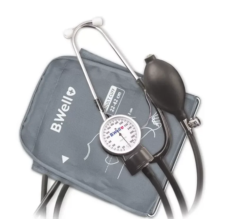 Kit tensiometru aneroid si stetoscop Confort  MED-63, 1 bucata, B.Well — preț și oferte