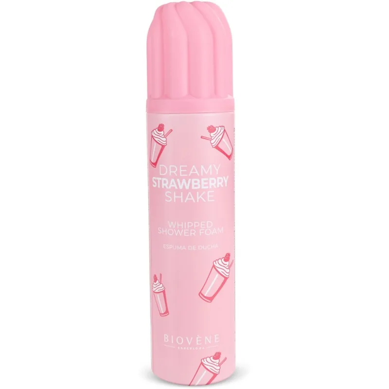 Gel de dus spuma Dreamy Straberry Shake, 250ml, Biovene — preț și oferte