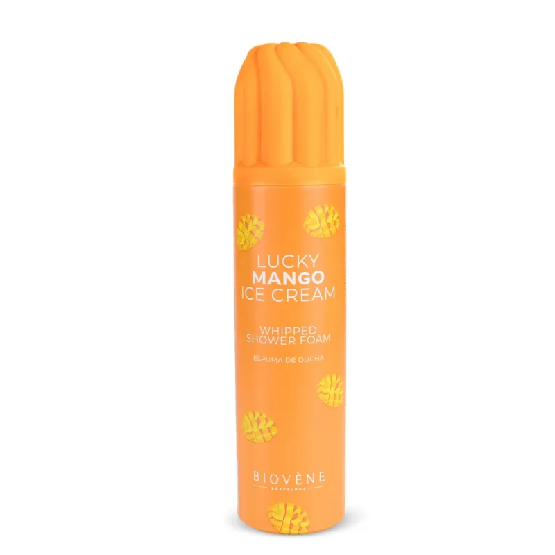 Gel de dus spuma Lucky Mango Ice Cream, 250ml, Biovene — preț și oferte
