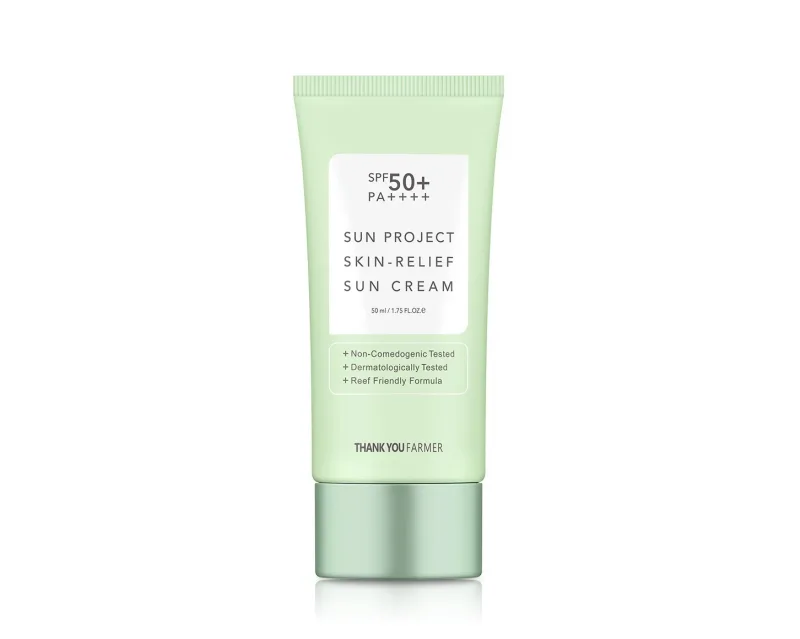 Crema de protectie solara Sun Project Skin Relief Sun Cream SPF50+ PA++++, 50ml, Thank You Farmer — preț și oferte