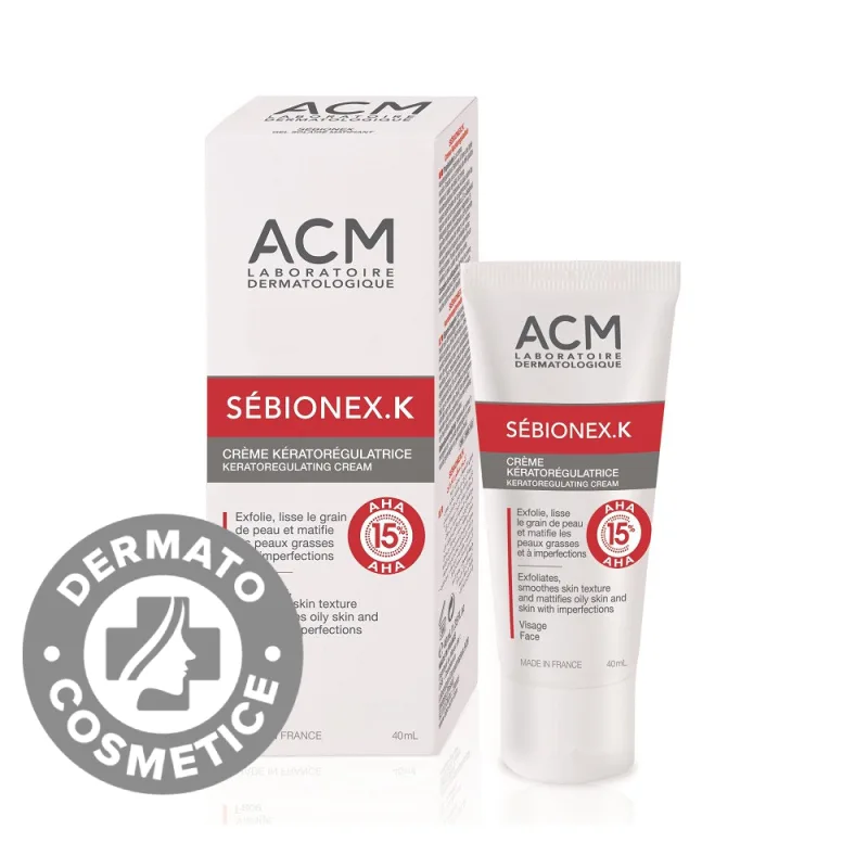 Crema cheratoreglatoare Sebionex K, 40 ml, ACM — preț și oferte