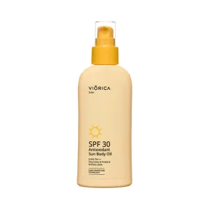 Ulei de corp de protectie solara antioxidant SPF 30 Solar, 150ml, Viorica