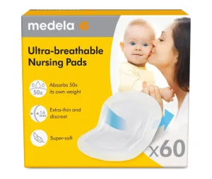 Tampoane pentru sani ultra respirabile, 60 bucati, Medela