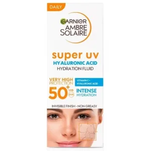 Fluid de fata anti-poluare cu protectie solara SPF 50+ Ambre Solaire, 40ml, Garnier
