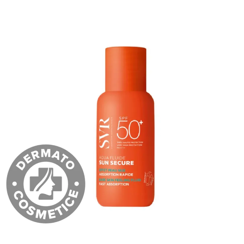 Fluid pentru ten cu protectie solara SPF50+ Sun Secure Aqua Fluid, 50ml, SVR — preț și oferte