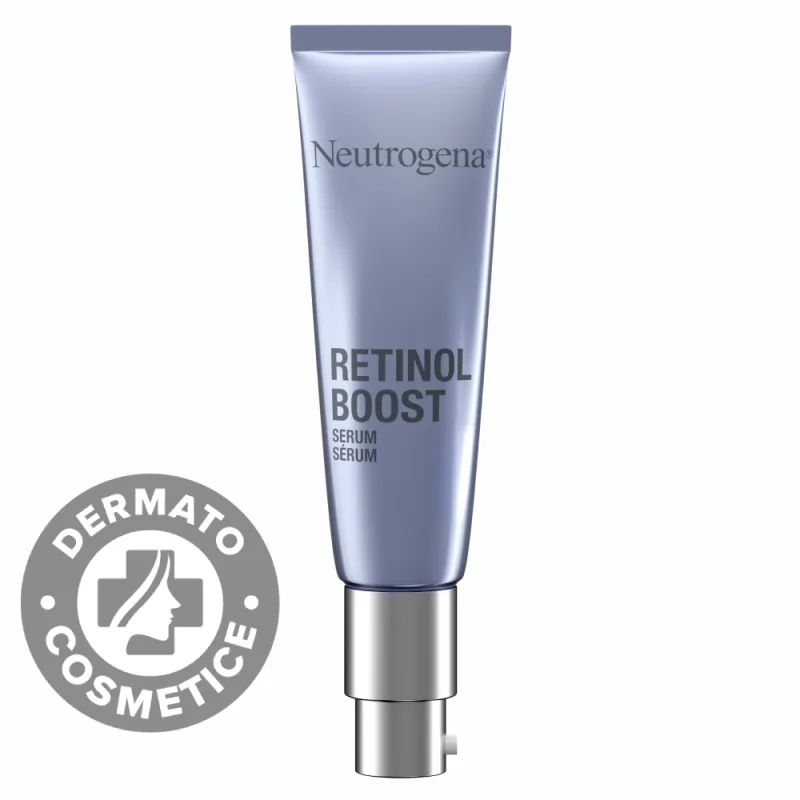 Ser pentru fata anti-imbatranire Retinol Boost, 30ml, Neutrogena — preț și oferte
