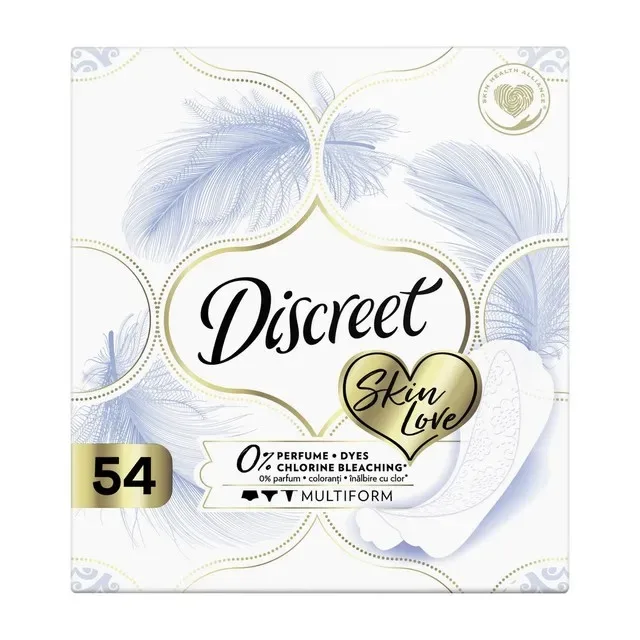 Absorbante zilnice Mutiform Skin Love, 54 bucati, Discreet — preț și oferte