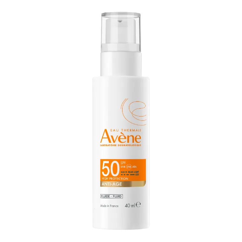 Fluid de protectie solara anti-imbatranire SPF50, 40 ml, Avene — preț și oferte