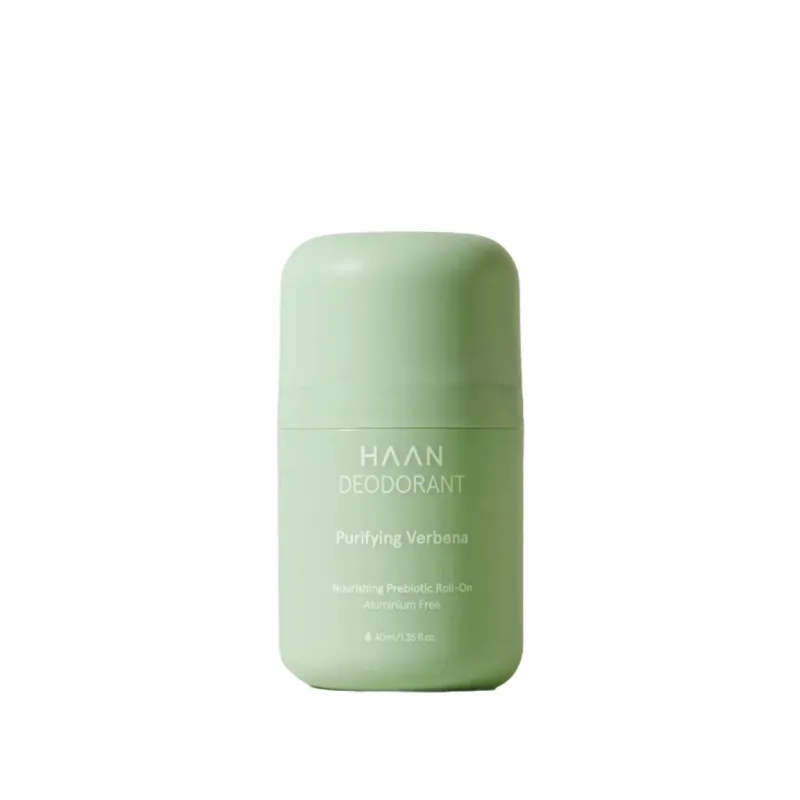 Deodorant roll-on hranitor cu prebiotice Purifying Verbena, 40ml, Haan — preț și oferte
