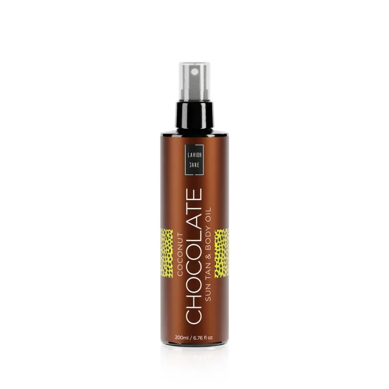 Ulei de corp Sun Tan Oil Coconut Chocolate, 200ml, Lavish Care — preț și oferte