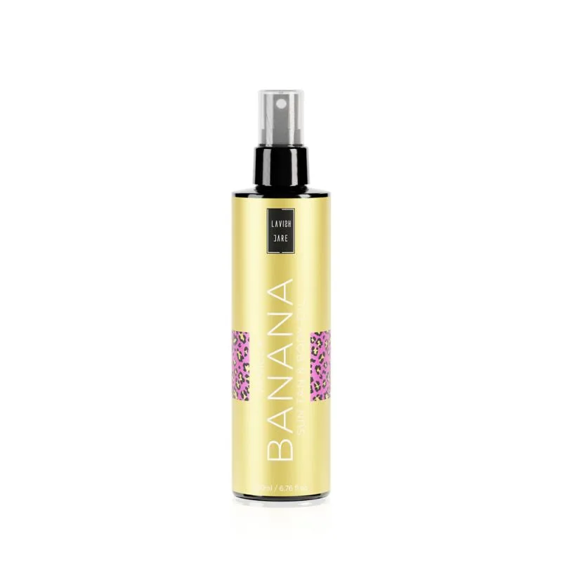 Ulei de corp Sun Tan Oil Vanilla Banana, 200ml, Lavish Care — preț și oferte