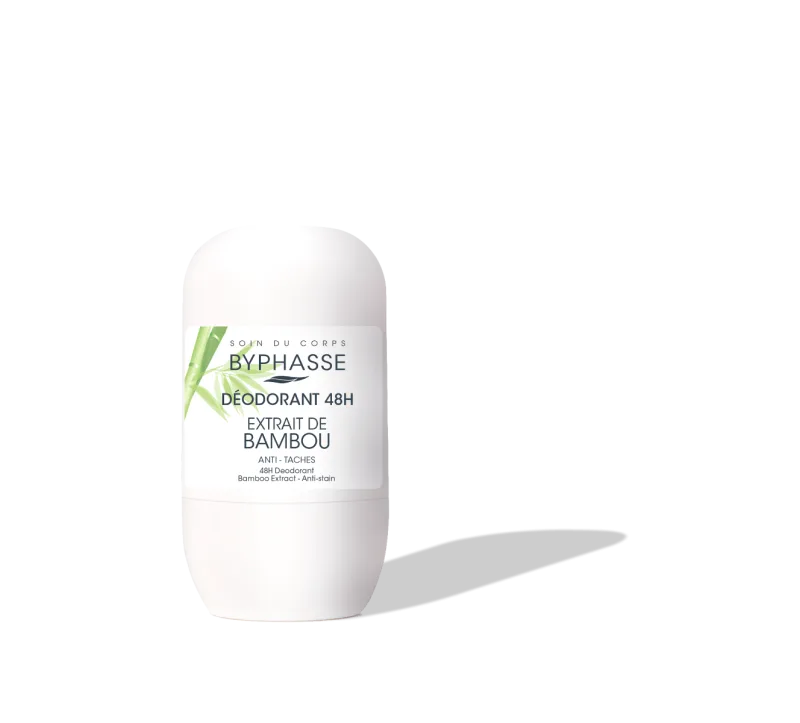 Deodorant roll-on 48h cu extract de bambus, 50ml, Byphasse — preț și oferte