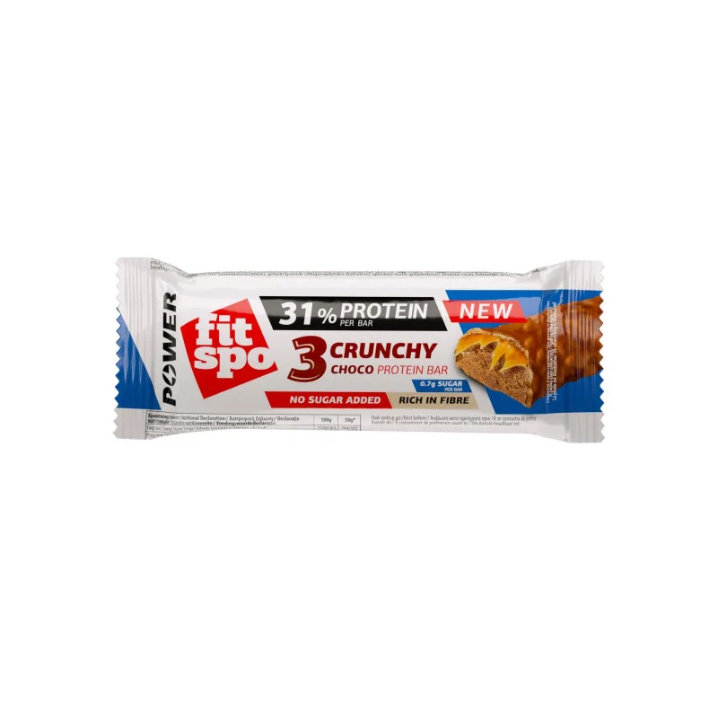 Baton proteic cu ciocolata crocanta Power, 50g, FitSpo — preț și oferte