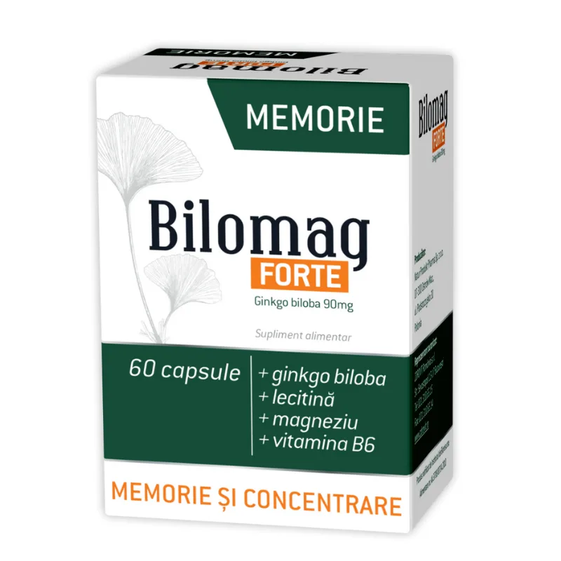 Bilomag forte memorie, 60 capsule, Zdrovit — preț și oferte