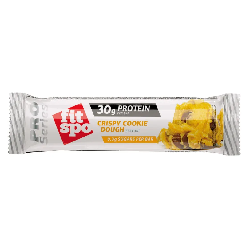 Baton proteic cu aluat crocant de biscuiti Pro, 85g, FitSpo — preț și oferte