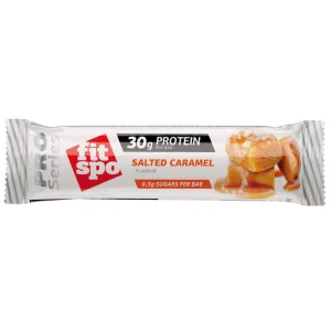 Baton proteic cu caramel sarat Pro, 85g, FitSpo
