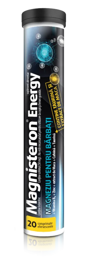 Magnisteron Energy, 20 comprimate, Aflofarm