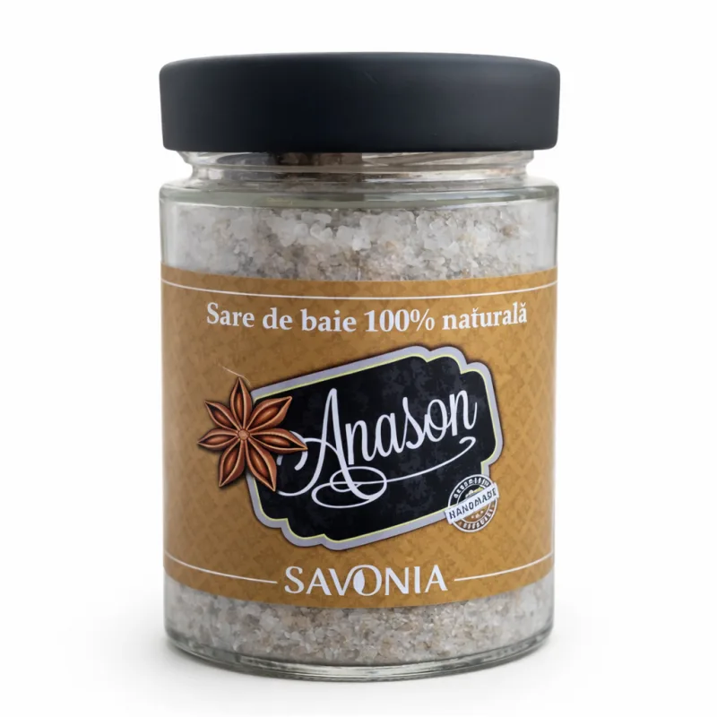 Sare de baie cu Anason, 250g, Savonia — preț și oferte