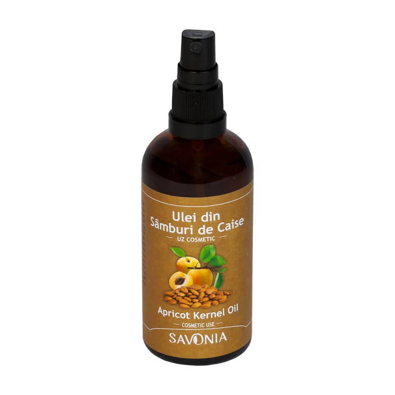 Ulei din samburi de caise pentru uz cosmetic, 100ml, Savonia — preț și oferte