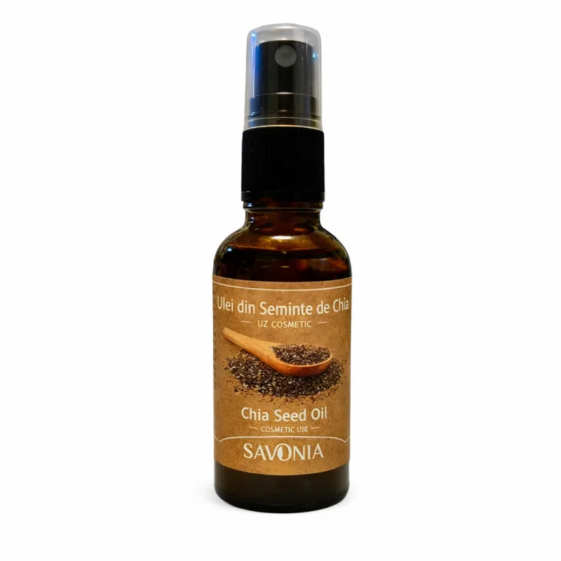 Ulei din Seminte de Chia pentru uz cosmetic, 30ml, Savonia — preț și oferte