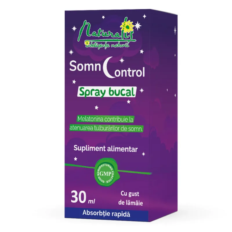 SomnControl Spray, 30ml, Naturalis — preț și oferte