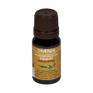 Ulei esential natural si pur de eucalipt, 10ml, Savonia