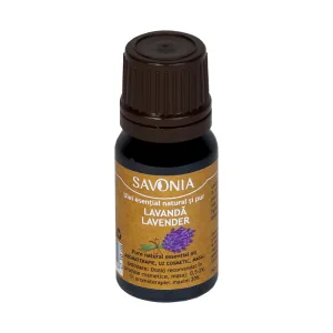 Ulei esential natural si pur de lavanda indiana, 10ml, Savonia