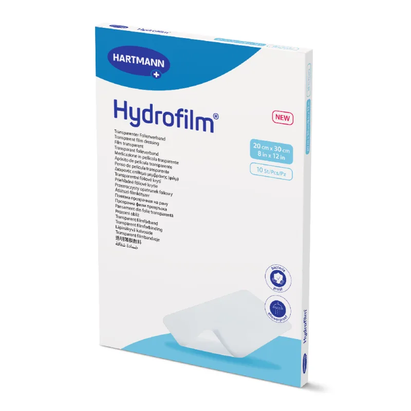 Pansament transparent Hydrofilm, 20*30 cm, 10 bucati, HartMann — preț și oferte