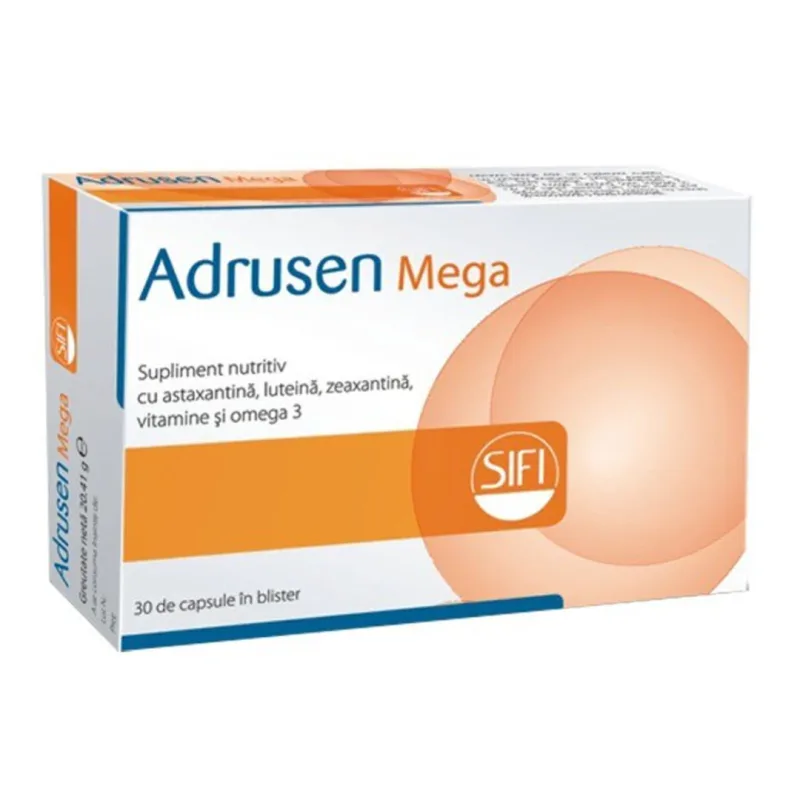 Adrusen Mega, 30 capsule, Sifi — preț și oferte