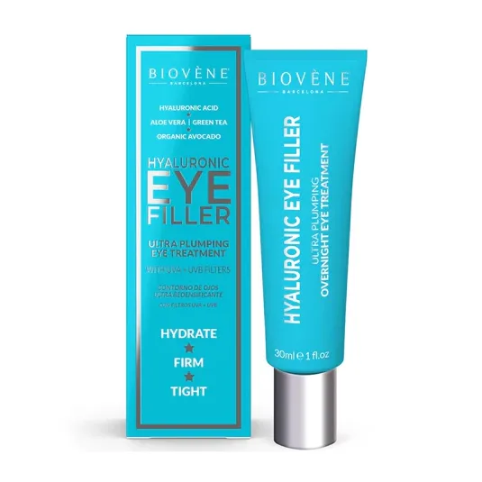 Crema pentru ochi Hyaluronic Eye Filler, 30ml, Biovene — preț și oferte