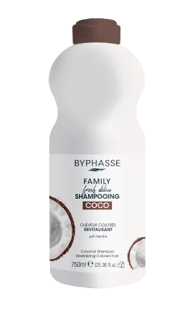 Sampon pentru par vopsit Family Fresh Delice, 750ml, Byphasse
