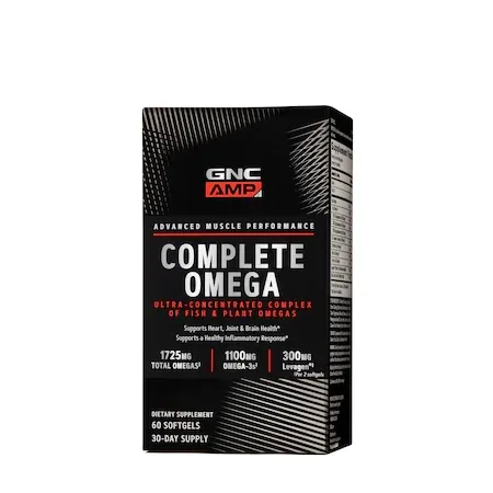 Acizi Grasi Omega Complete Omega AMP, 60 capsule, GNC — preț și oferte