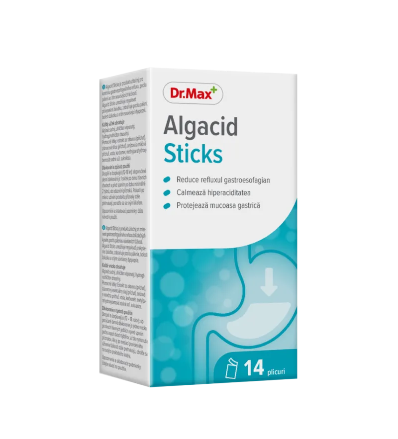 Dr. Max Algacid Sticks, 14 plicuri — preț și oferte
