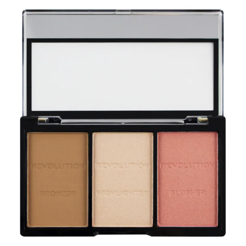 Paleta de contur Ultra Sculpt & Contour Kit Ultra Fair C01, 11g, Makeup Revolution — preț și oferte