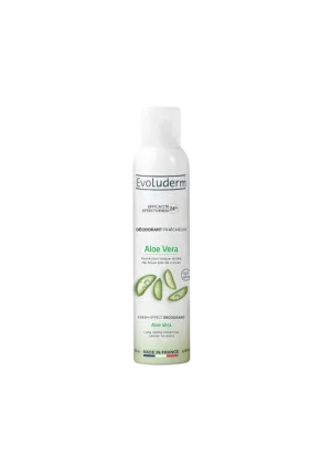 Deodorant cu aloe vera 24H, 200ml, Evoluderm