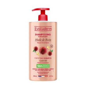 Sampon cu ulei de ricin, 1000ml, Evoluderm