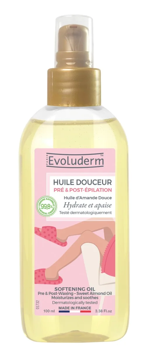 Ulei inainte si dupa epilare, 100ml, Evoluderm — preț și oferte