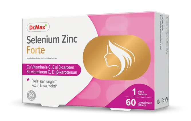 Dr. Max Selenium Zinc Forte, 60 comprimate — preț și oferte
