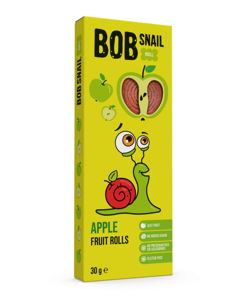 Rulou din mere, 30g, Bob Snail — preț și oferte