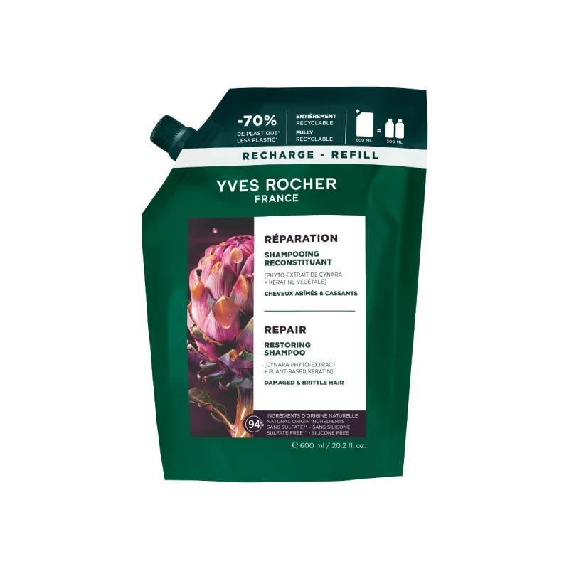 Rezerva sampon reparator, 600ml, Yves Rocher — preț și oferte