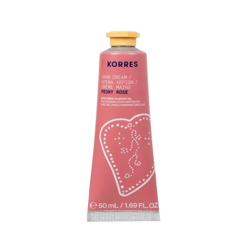 Crema de maini Peony Rose, 50ml, Korres — preț și oferte